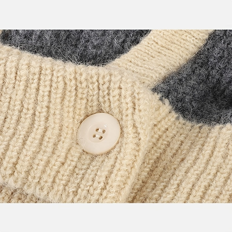Women's Balaclava Ski Mask Warm Ear Protection Hats Halter Knitted Hat