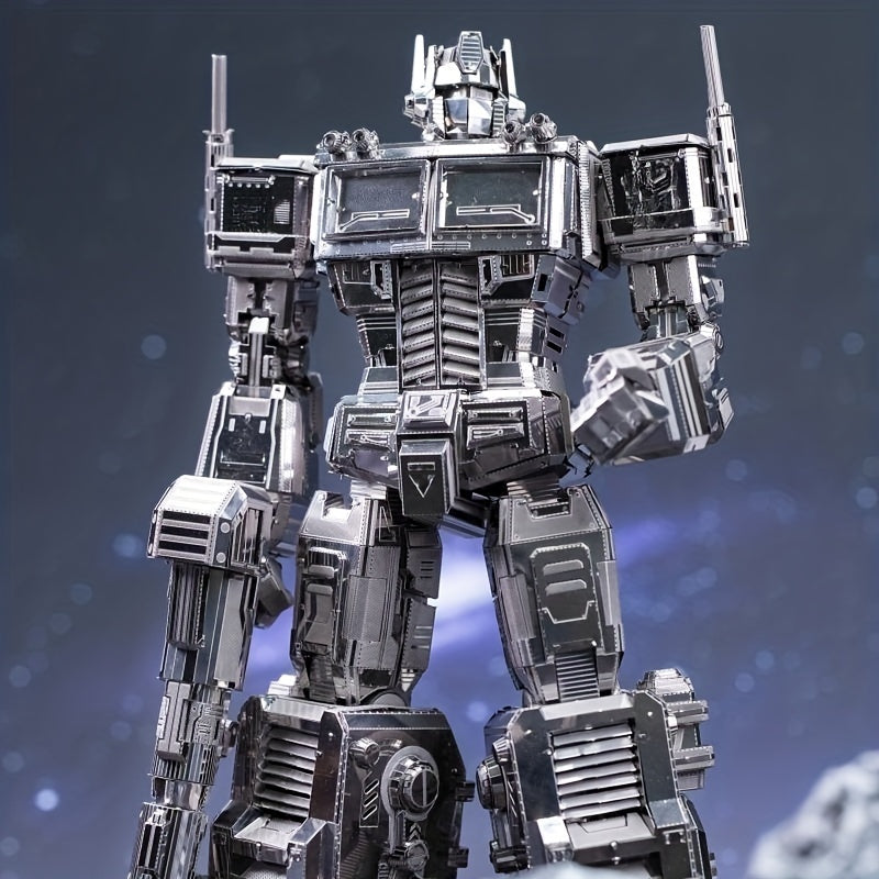 3D Metal Robot Assembly Model Puzzles Difficult DIY Hand Decorated Toy
