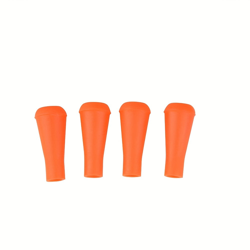 10pcs 8mm Soft Rubber Arrowheads Archery Game Practice Safety Tips