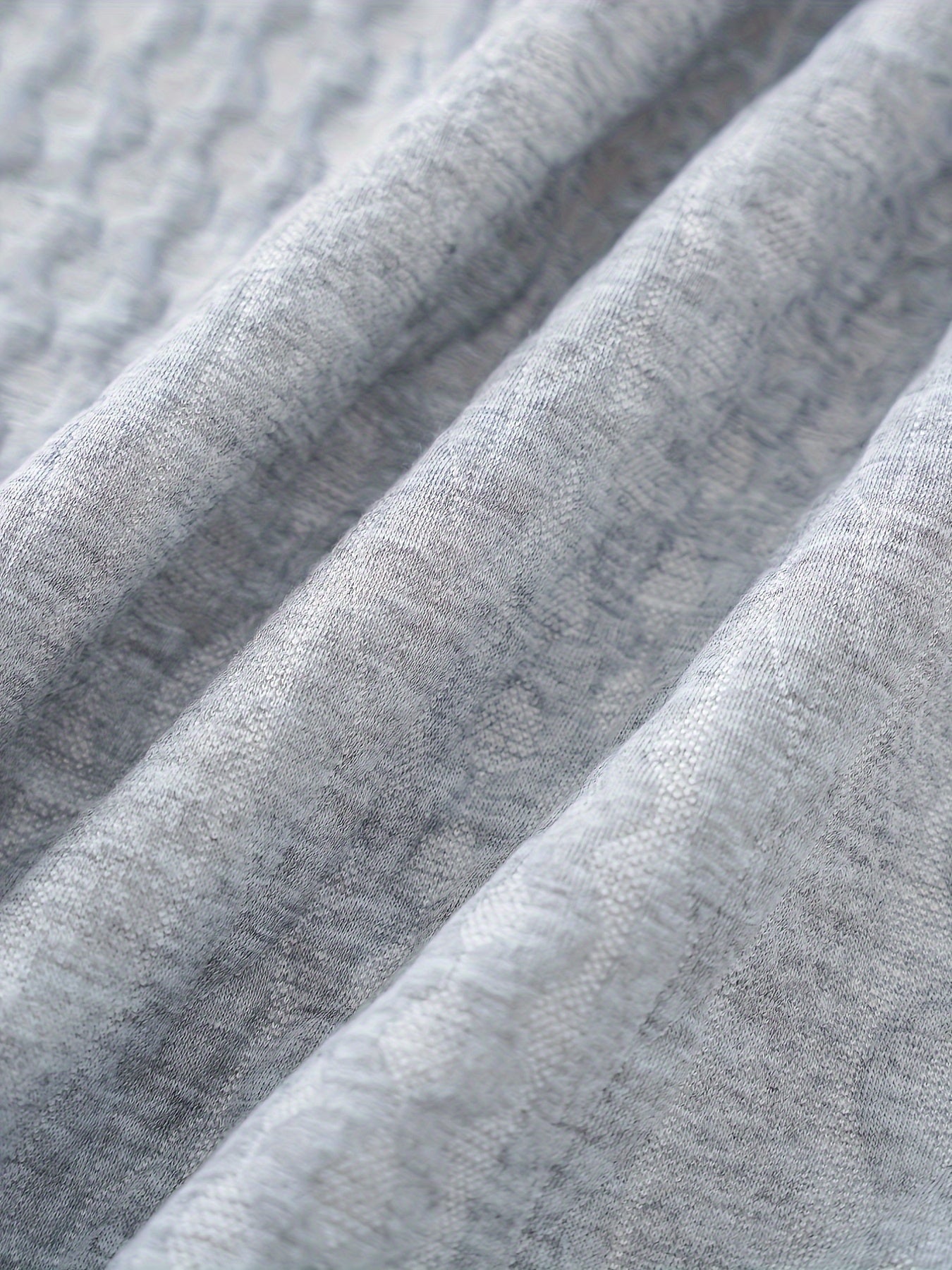  Sports Top Women's Plus Solid Cable Long Sleeve Round Neck