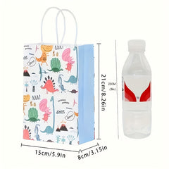 6pcs Dinosaur Gift Bags Birthday Party Home Decoration Supplies