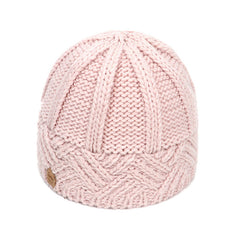 Vintage Ribbed Knit Beanie Hat