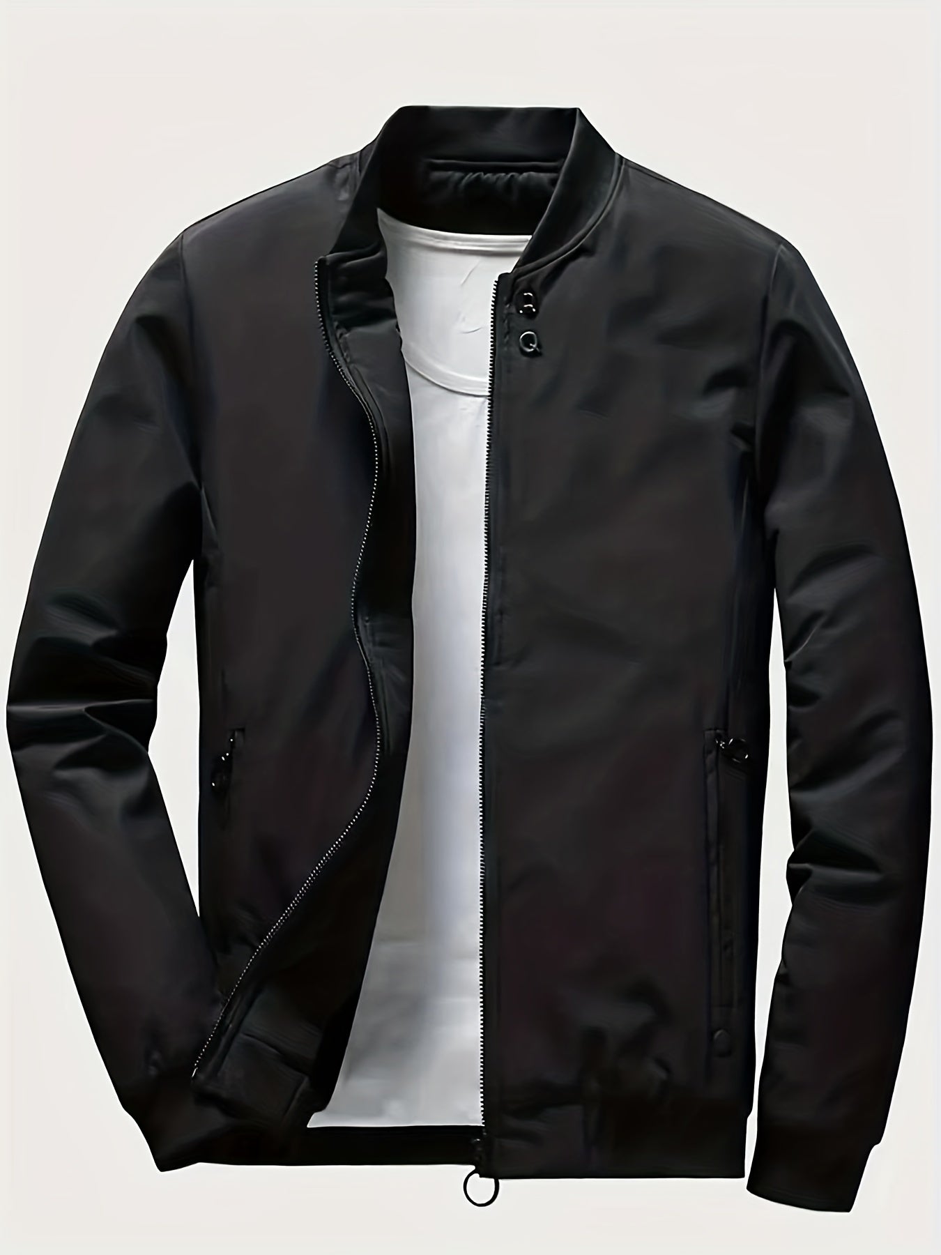 Men's Casual Zip Up Windbreaker Jacket