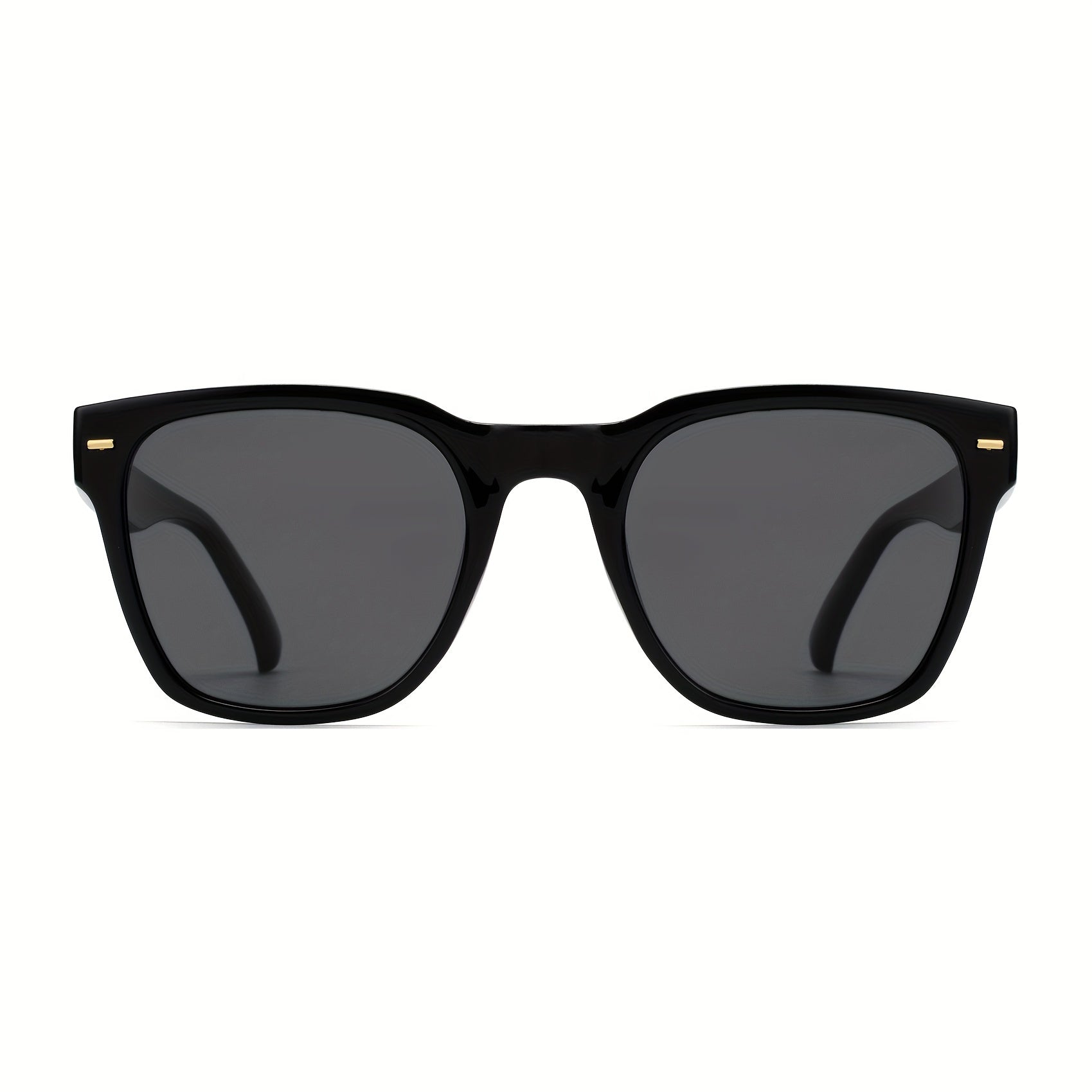 OUWEN Small Square Polarized Sunglasses Retro UV400 Protection VF2223A