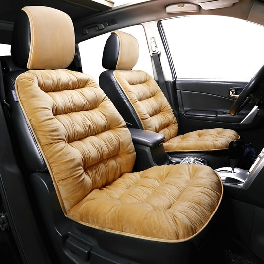 Soft Plush Car Seat Cover Cushion Pad Winter Auto Interior Accessories