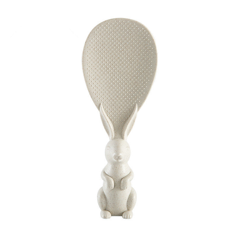 Rabbit Rice Spoon Standable Non-stick Rice Serving Spoon
