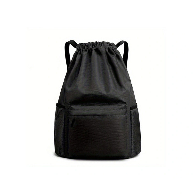 Minimalist Solid Sports Drawstring Rucksack Storage Bag