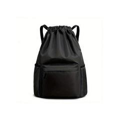 Minimalist Solid Sports Drawstring Rucksack Storage Bag