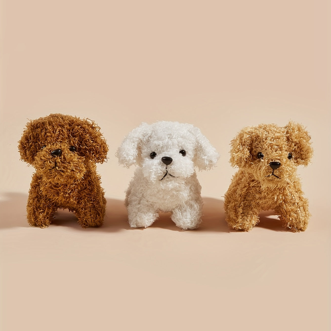 Interactive Dog Shaped Plush Toy for Pet Entertainment