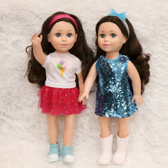 Belinda 18-Inch Stylish Doll Random Style Blow Molded Body 4 Styles