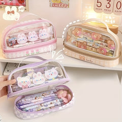 Cartoon Pencil Case for Junior High School Students