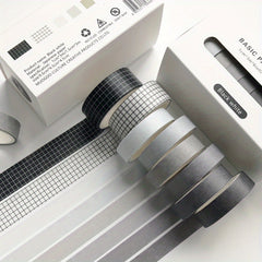 8 Pack Washi Tape Set for Crafts & Journals