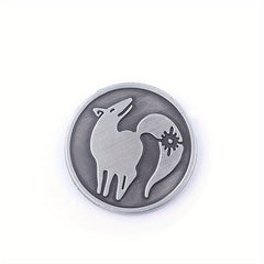 Alloy Coin Keychain Protagonist Tattoo Memorial Coin Key Chain Collect