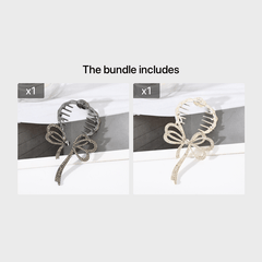 Rhinestone Ponytail Buckle Hair Clip Strong Hold Grip Hair Jaw Clip