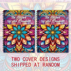 Spiral Bound Coloring Book for Teens and Adults 30 Unique Patterns