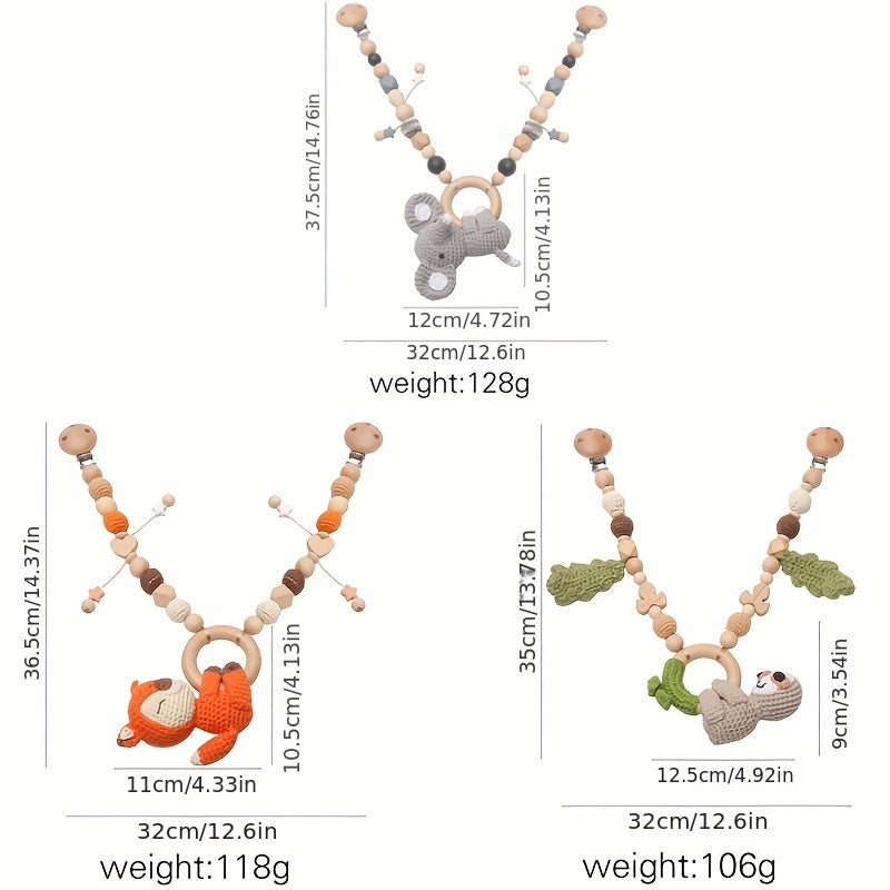 Animal Baby Bells For Stroller