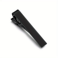 Minimalist Tie Clip Silver Metal Business Professional Security Tie Accessory