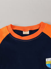 Boys Long Sleeve Thermal Pajamas for Spring & Autumn