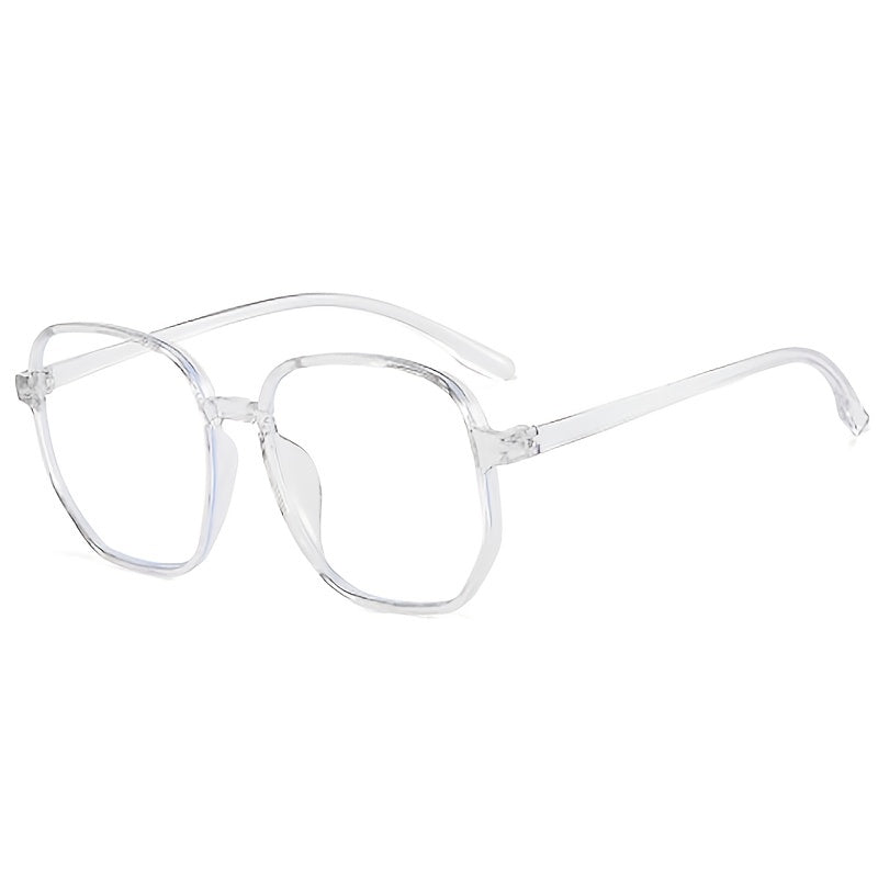 Large Square Anti Light Glasses For Women Men Students
