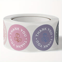 500 Thanksgiving Decorative Thank You Stickers