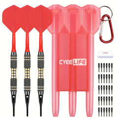 3pcs Soft Dart Set with 30 Tips for Training