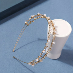 Rhinestone Headband For Women Bridal Headdress