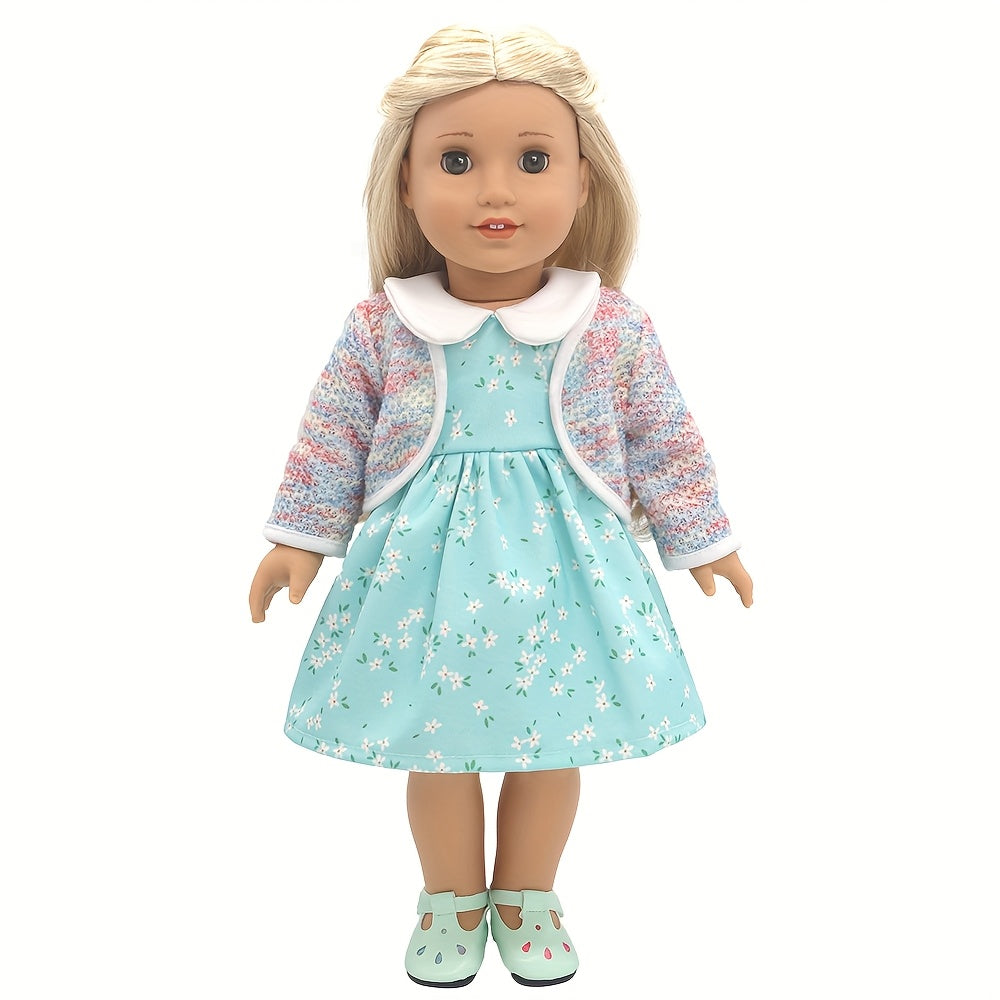 Doll Clothing Set for 18 Inch Dolls Skirt Set Doll Accessories