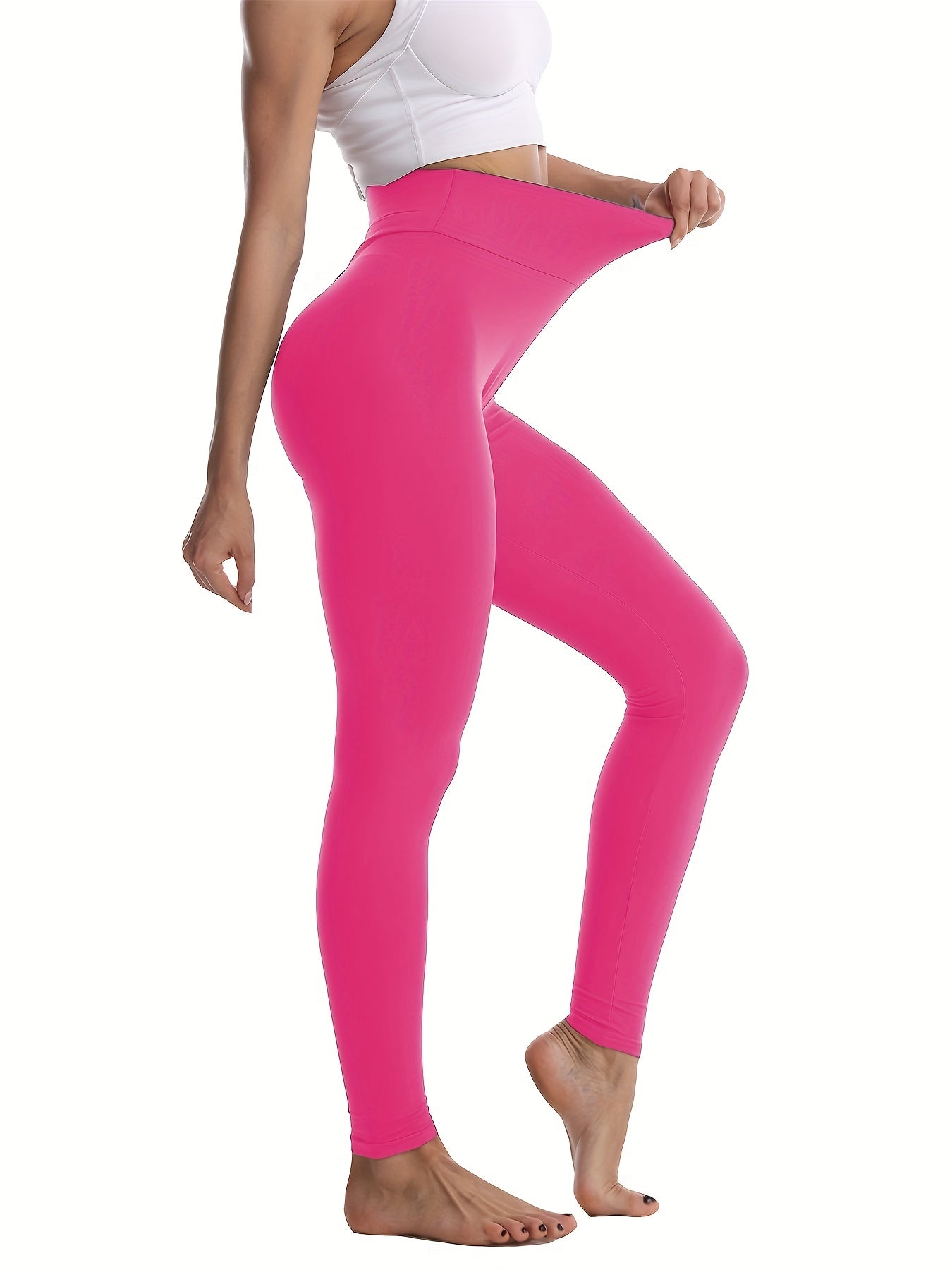 Women's High Waist Yoga Leggings Tummy Control Butt Lifting Leggings