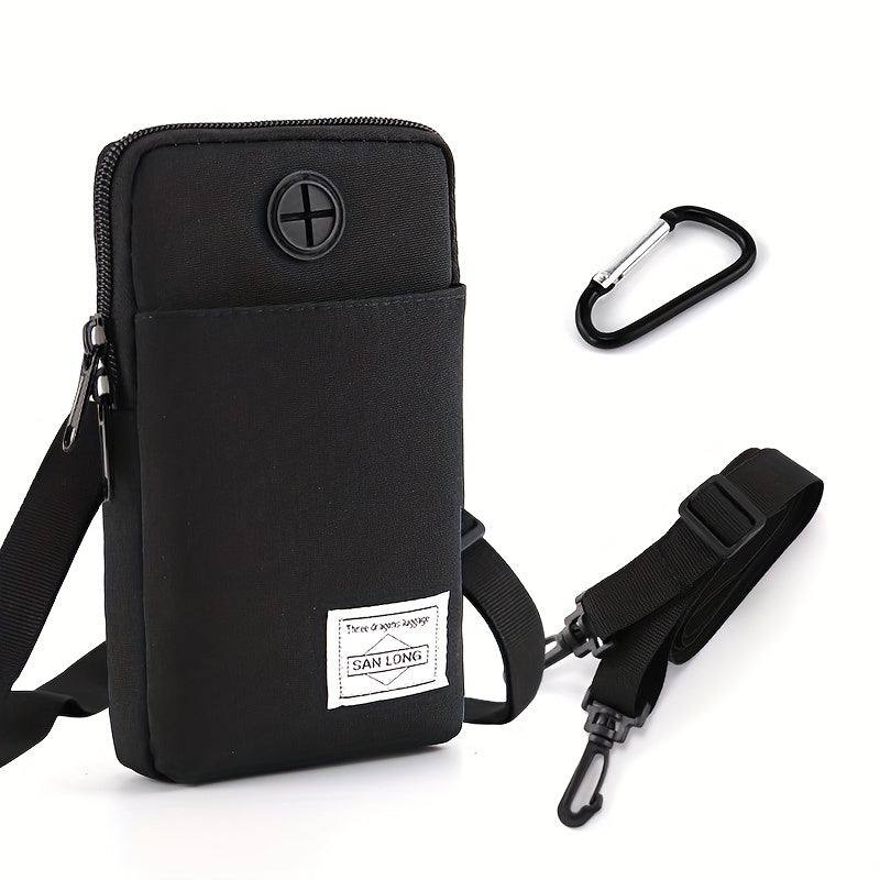 Casual Men's Waist Bag Outdoor Sports Running Crossbody Bag