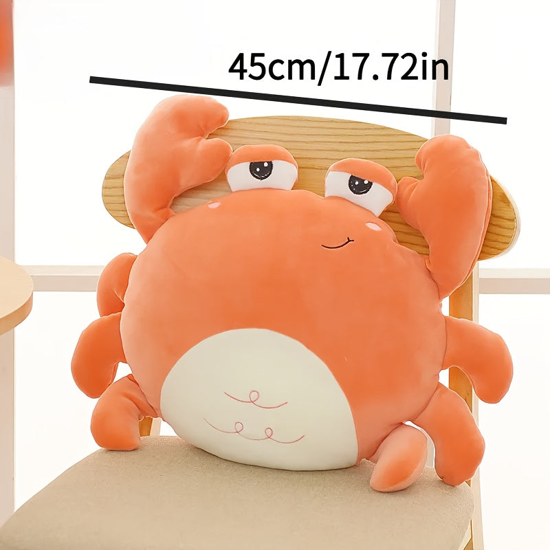 Crab Goose Lion Cartoon Pillow Doll Soft Pineapple Jam Plush Cushion