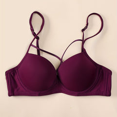 Sexy Thin Straps Push Up Bra Comfortable Intimates Bra