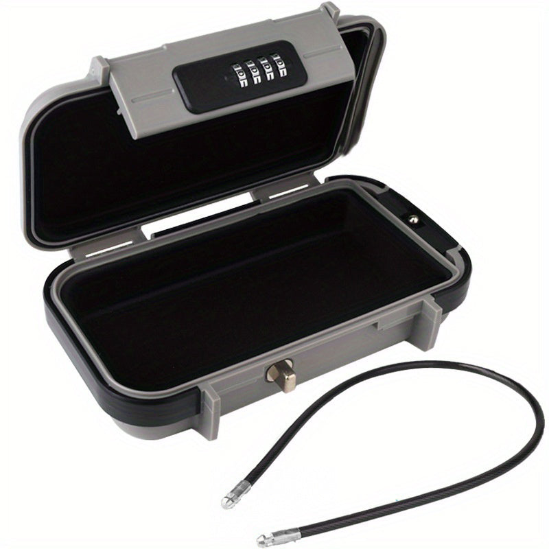 Portable Beach Password Box Waterproof Storage Organizer Case
