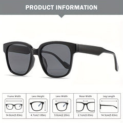 Large Frame PCUV400 Sunscreen Sunglasses
