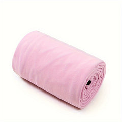 Solid Fleece Sleeping Bag Winter Camping Lunch Break