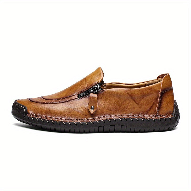 Men's Stitch Slip On Walking Shoes Casual Outdoor Anti skid Sneakers