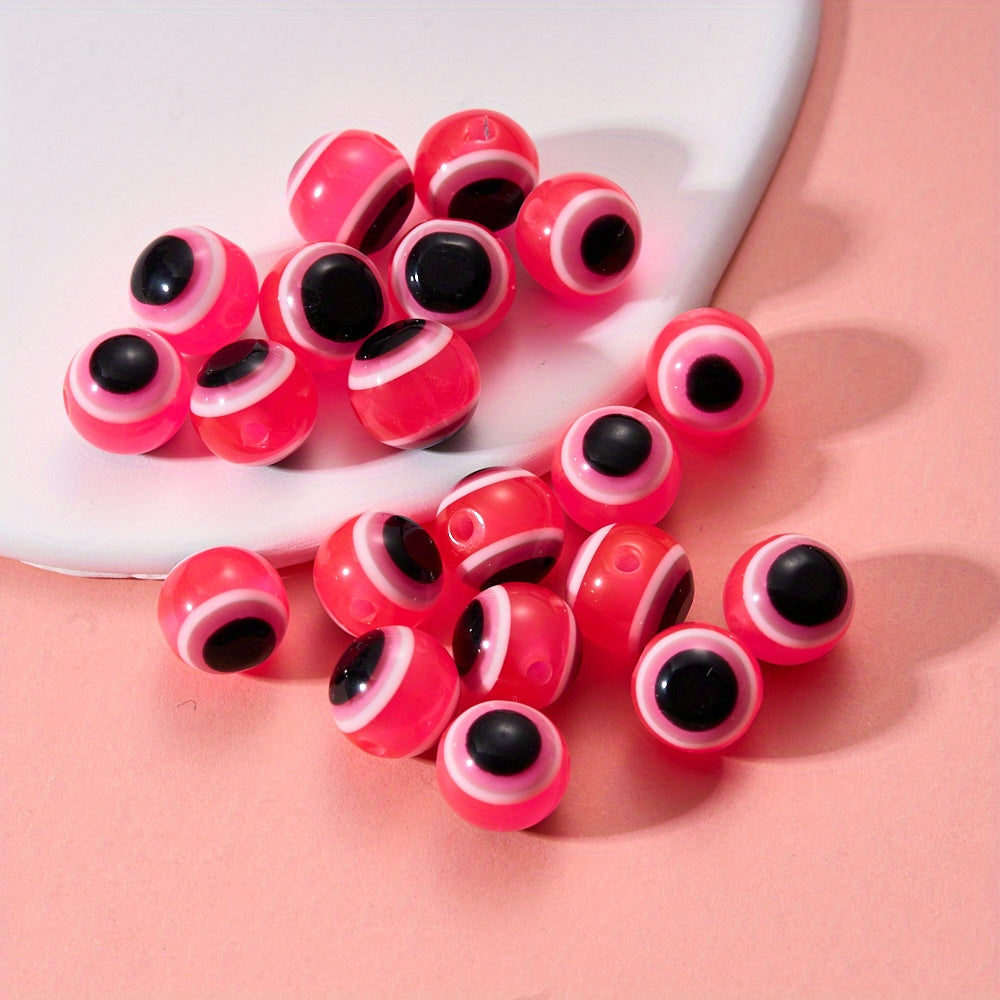 10pcs Devil's Eye Beads for DIY Earrings Bracelet Necklace