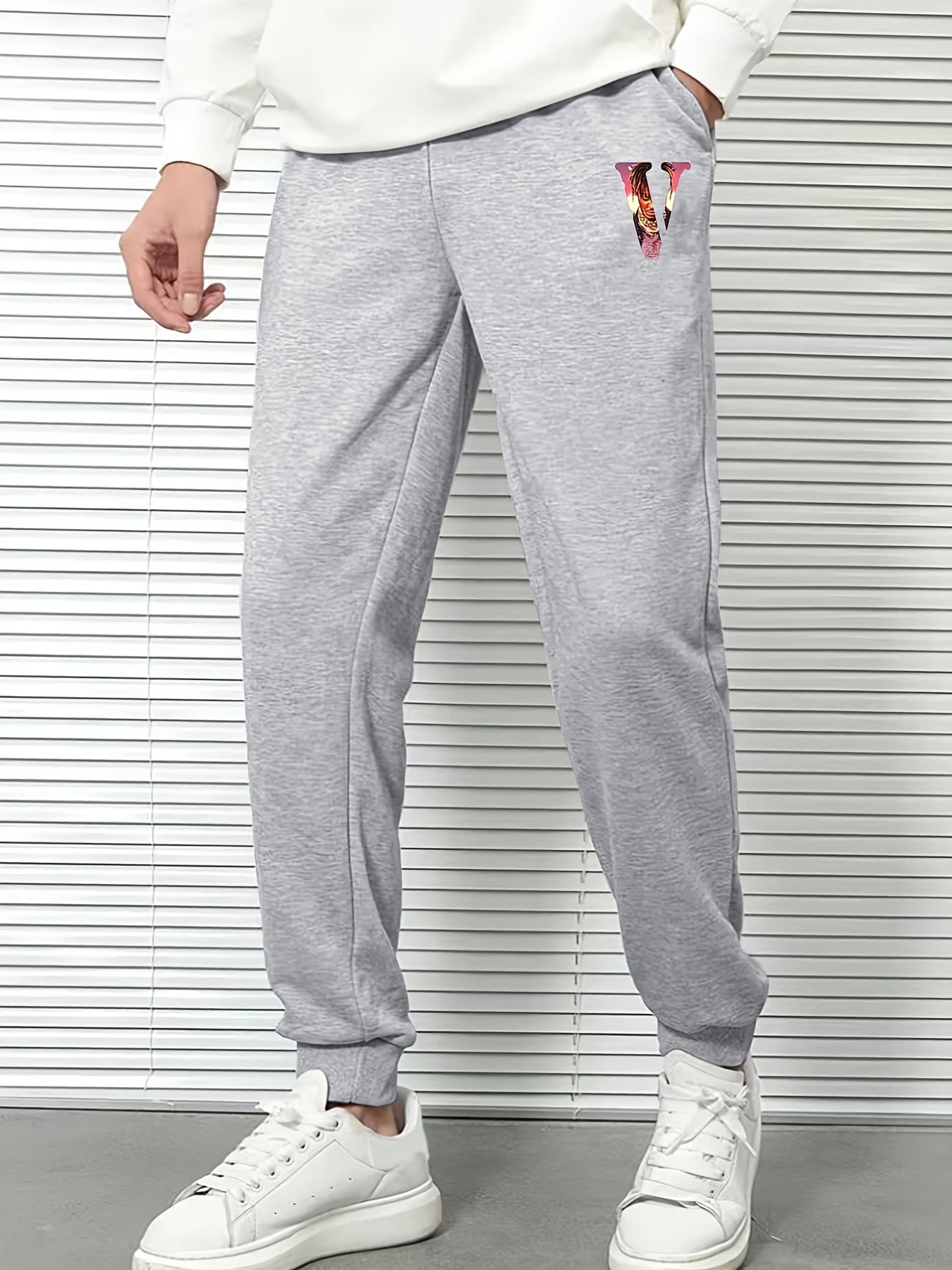 Men's Graphic Print Jogger Pants - Stylish Casual Sweatpants