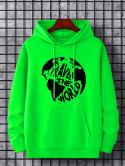 Travel The World Print Hoodie Hoodies For Men