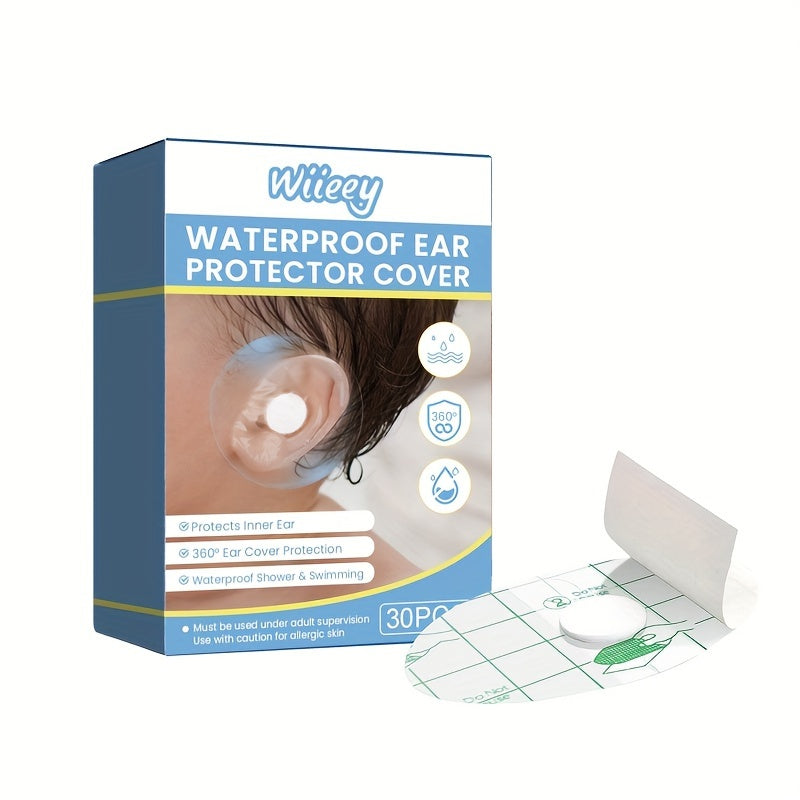 30pcs Waterproof Ear Protector for Water Sports