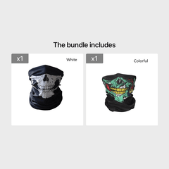 Skull Winter Face Mask Windproof for Ski Snowboard Motorcycle Fishing