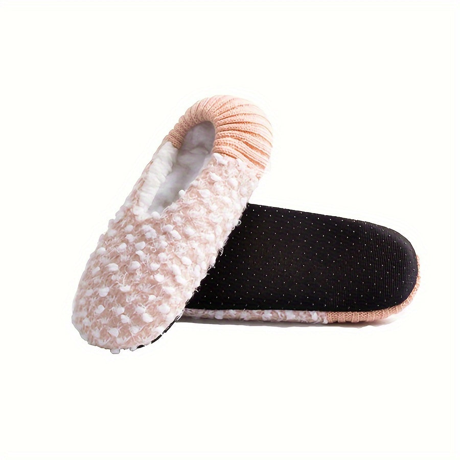 Plush Lined Socks Soft & Warm Non slip Floor Socks Women's Stockings & Hosiery