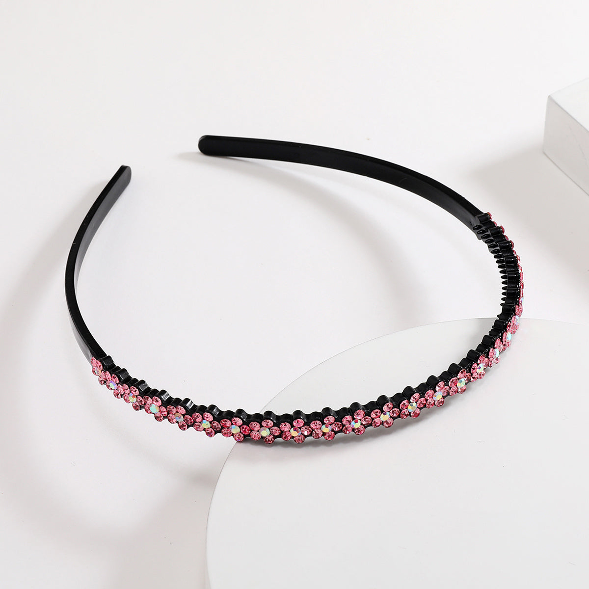 Rhinestone Headbands Teeth Hairband Non slip Hair Hoop