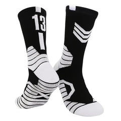 Adult Basketball Socks Breathable Sweat Absorbing Non Slip