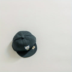 Bear Embroidery Children's Baseball Cap Spring Summer Peaked Cap