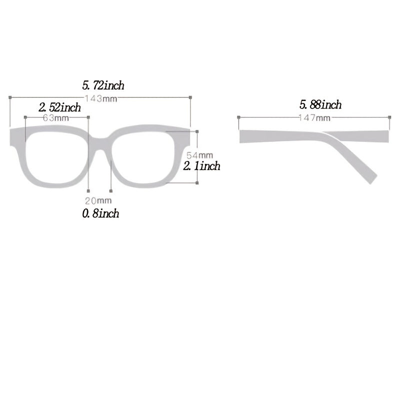 Flat Top Shield Glasses Square Frame Sunglasses Oversized Ombre Lens