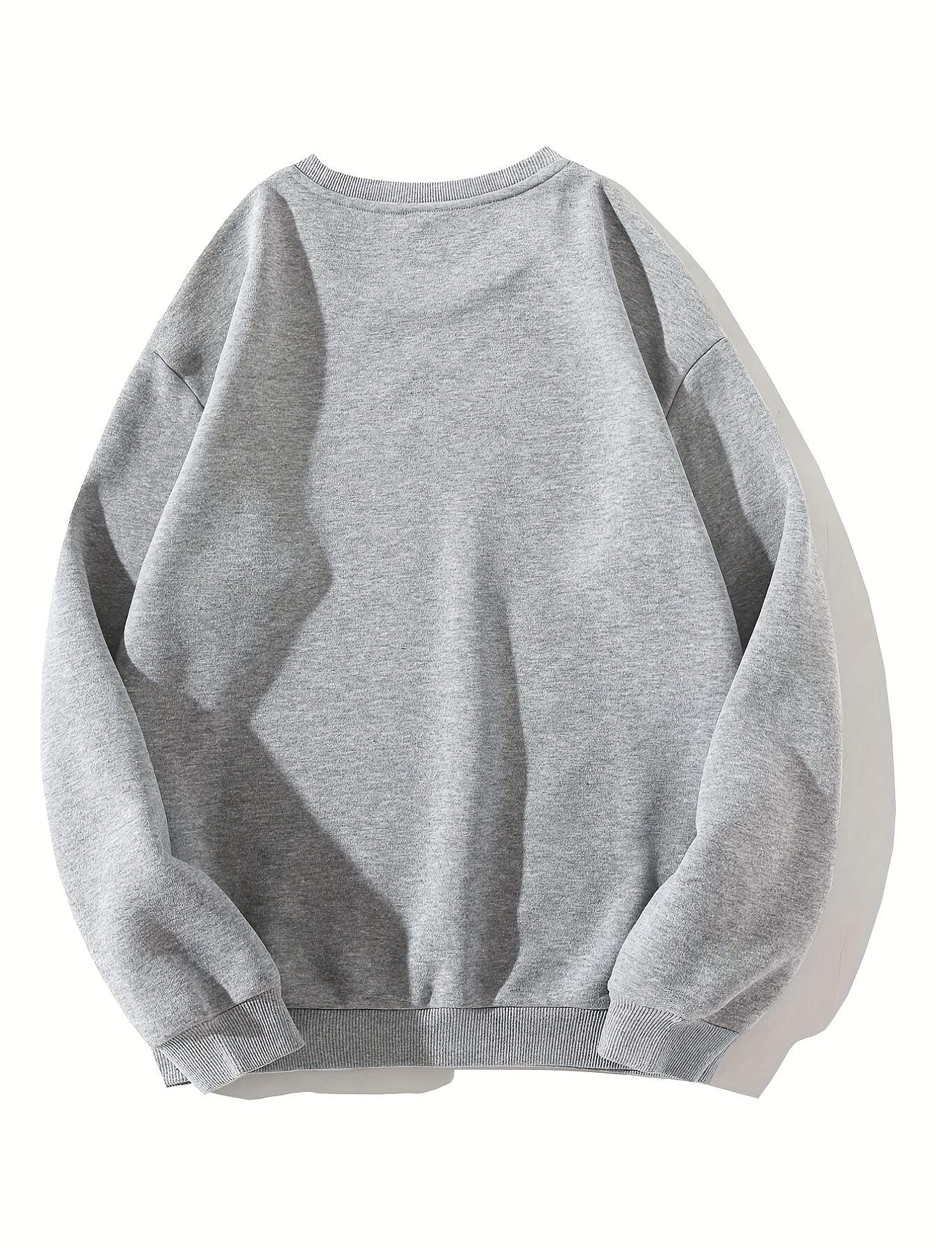 Letter Print Pullover Sports Sweatshirt for Women