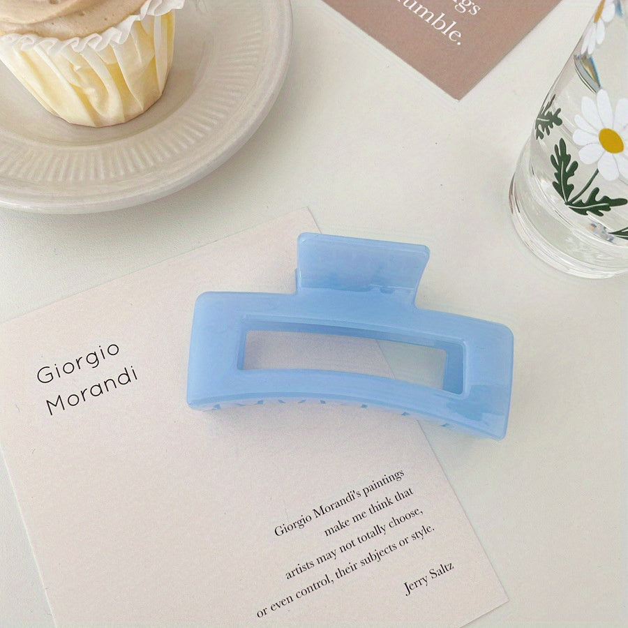 Large Acrylic Hair Claw Clip Strong Grip Hair Jaw Clip