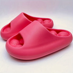 Men's Open Toe Platform Slides Comfortable Slippers