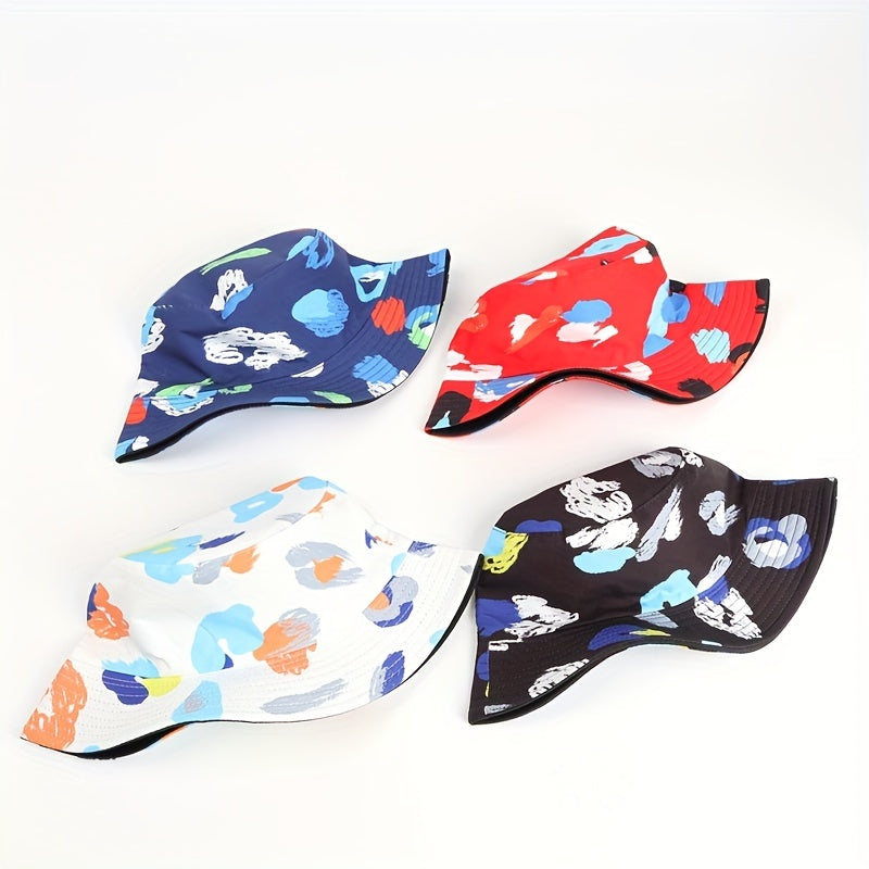 Hip Hop Graffiti Reversible Fisherman Cap