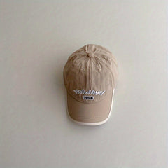 Kids Embroidered Baseball Cap, Quick Drying, Soft Top